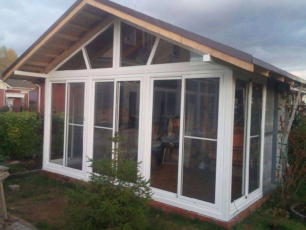 Cost of panoramic terrace glazing