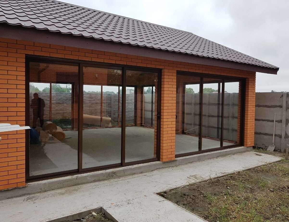 Cost of panoramic terrace glazing