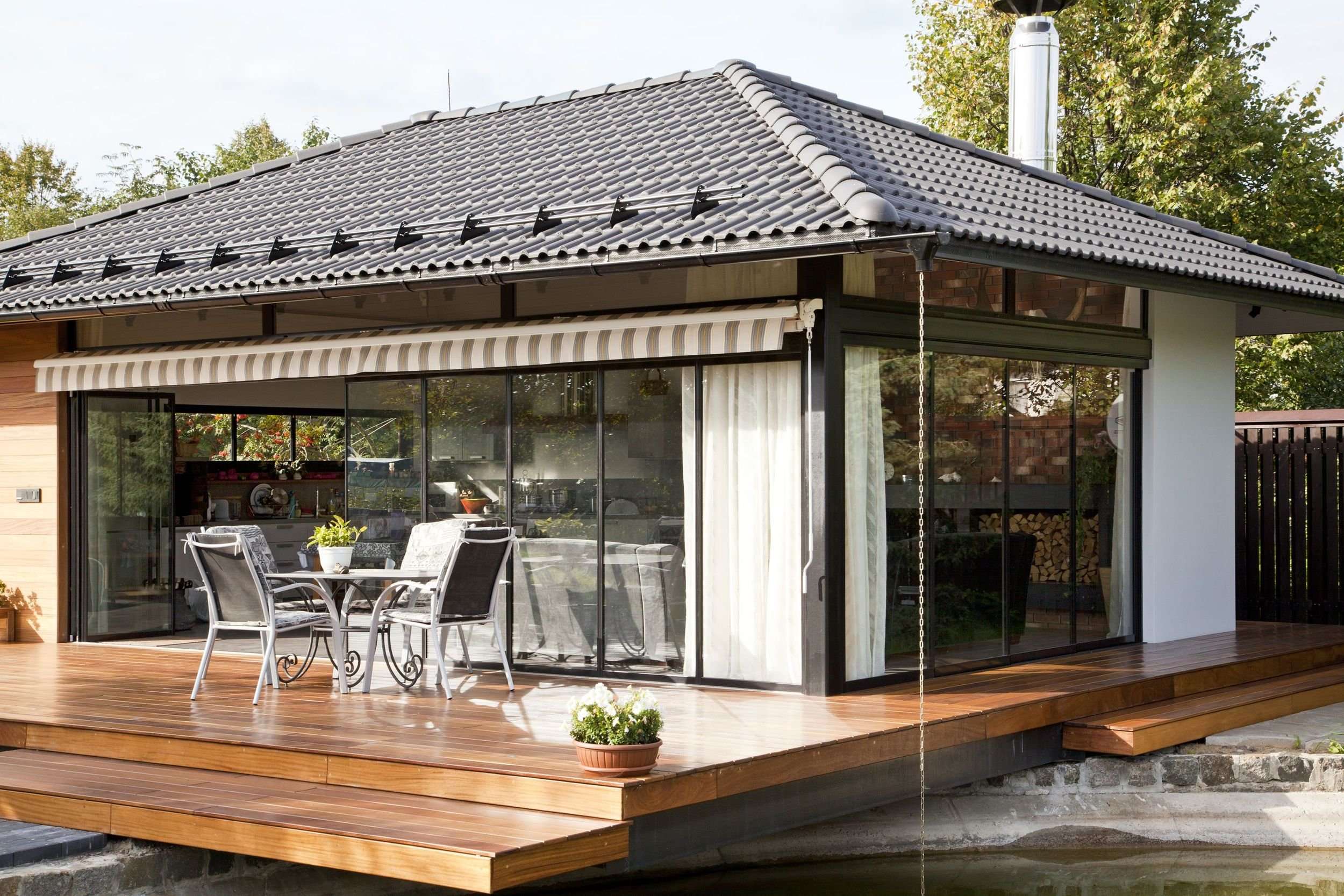 Pricing of glazing verandas with aluminum profiles