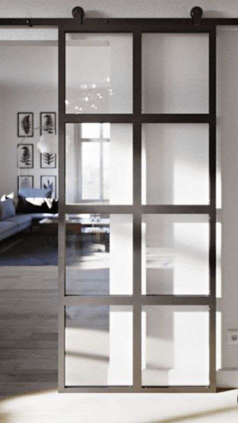 Sliding sliding interior doors