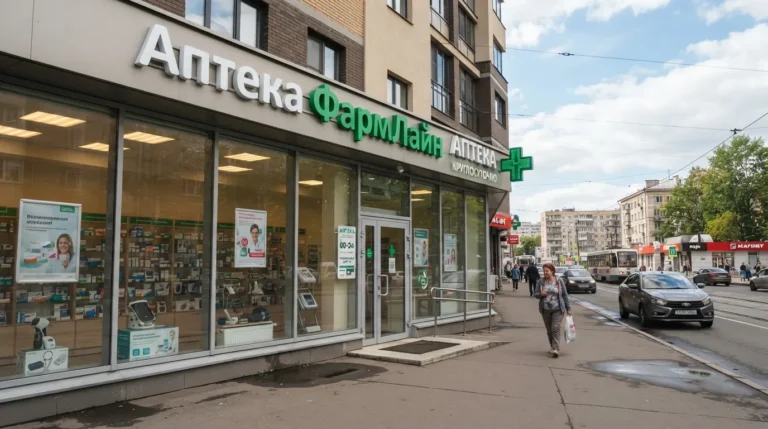Главный вход в магазин