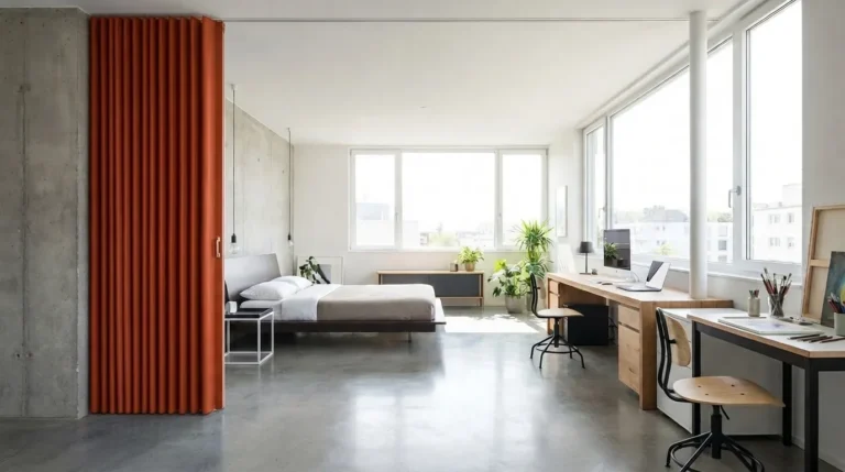 Мягкие межкомнатные перегородки