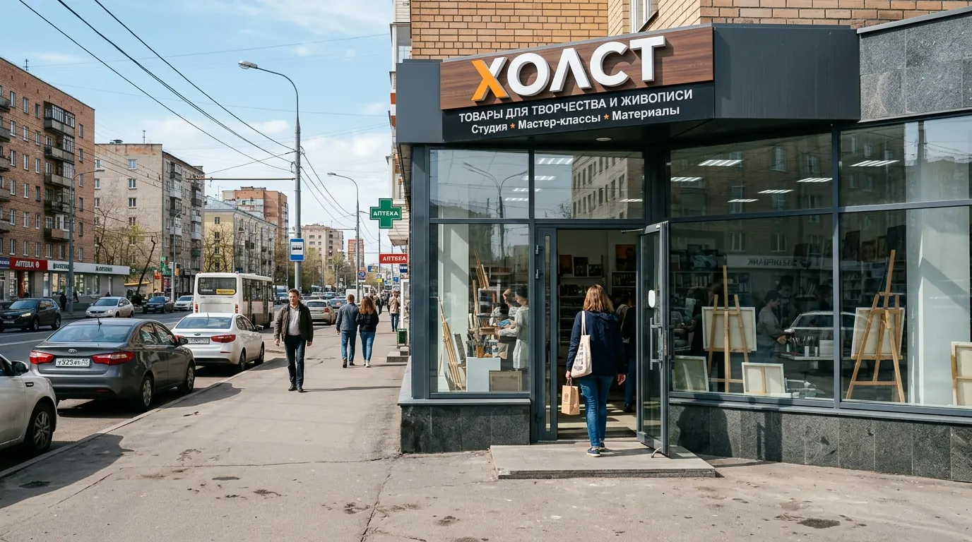 входная группа для магазина