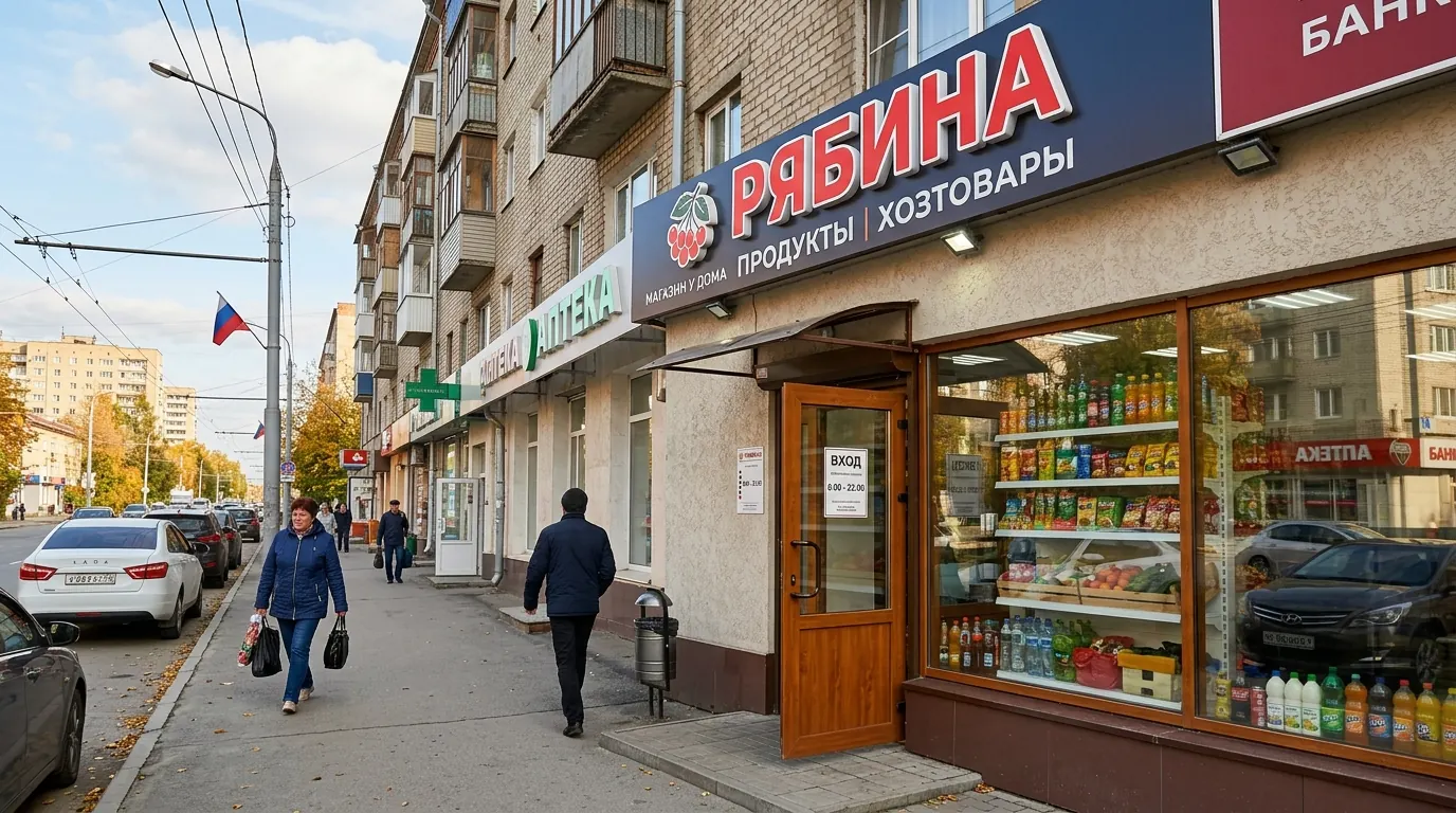 входная группа для магазина